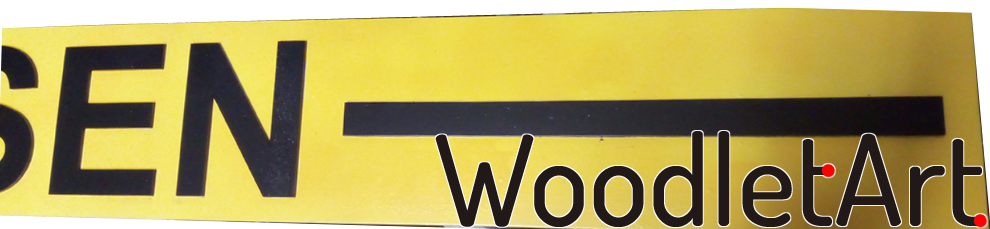 Znak drewniany, drogowskaz do basenu